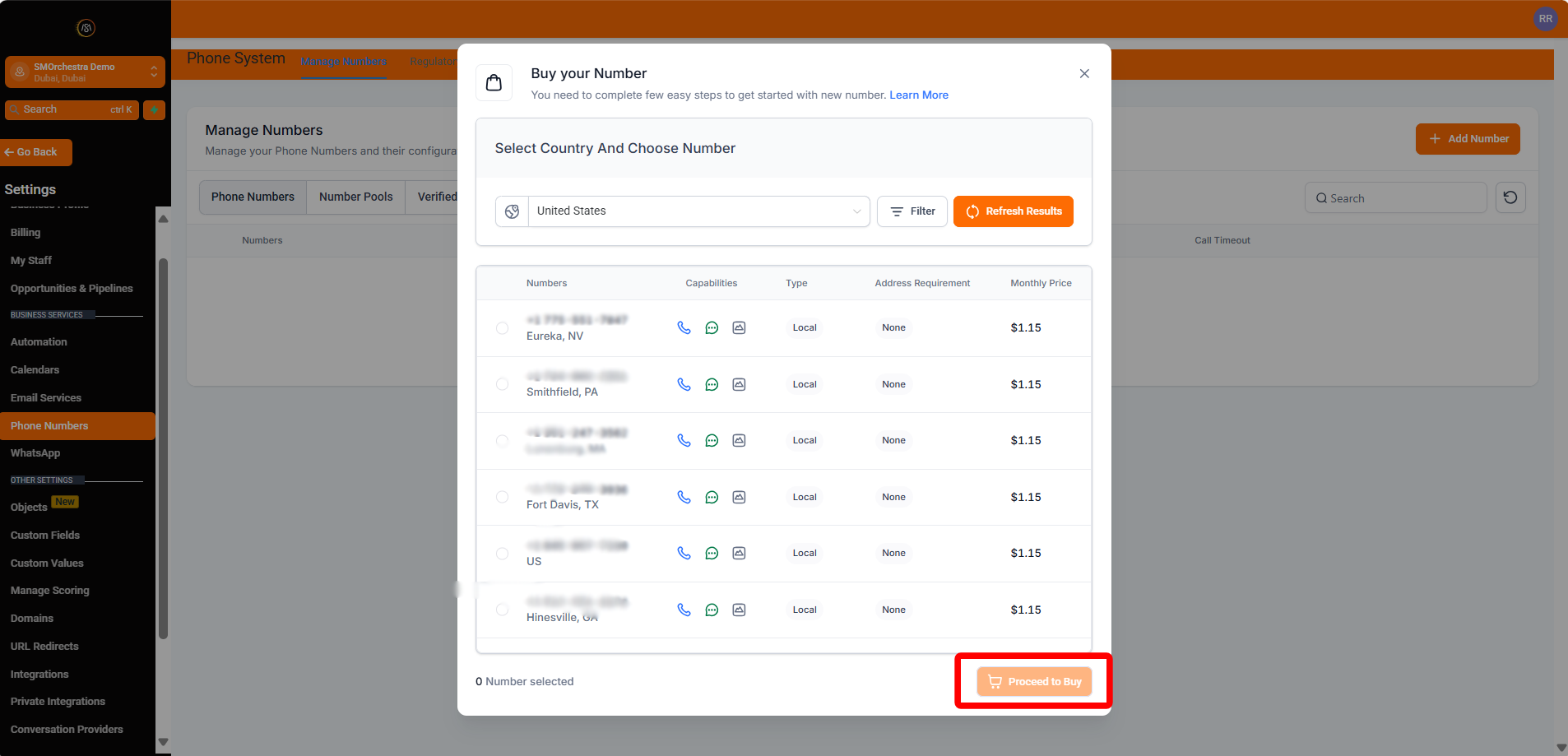 BusinessFast Dashboard